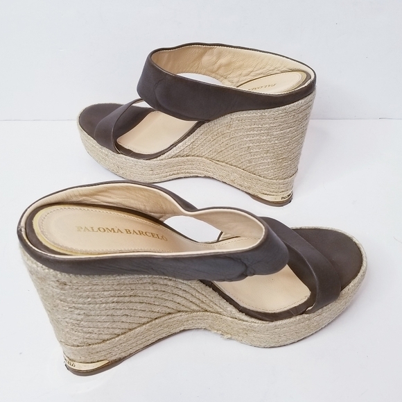 Paloma Barcelo Espadrille wedge Sandals - Picture 2 of 11
